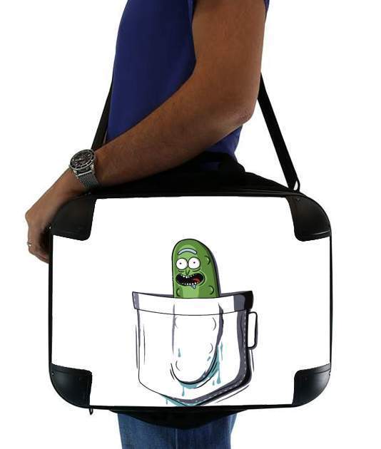  Pickle Rick for Laptop briefcase 15" / Notebook / Tablet