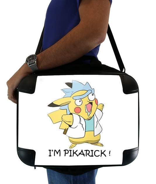 Pikarick - Rick Sanchez And Pikachu  for Laptop briefcase 15" / Notebook / Tablet