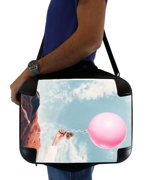  PINK BALLOON for Laptop briefcase 15" / Notebook / Tablet