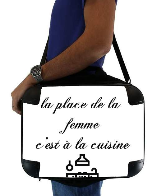  Place de la femme cuisine for Laptop briefcase 15" / Notebook / Tablet