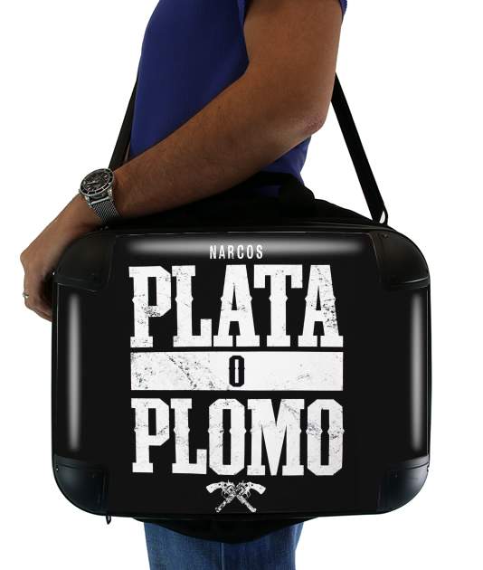  Plata O Plomo Narcos Pablo Escobar for Laptop briefcase 15" / Notebook / Tablet