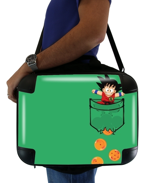  Pocket Collection: Goku Dragon Balls for Laptop briefcase 15" / Notebook / Tablet