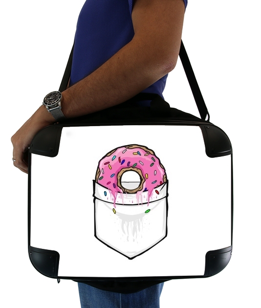  Pocket Collection: Donut Springfield for Laptop briefcase 15" / Notebook / Tablet