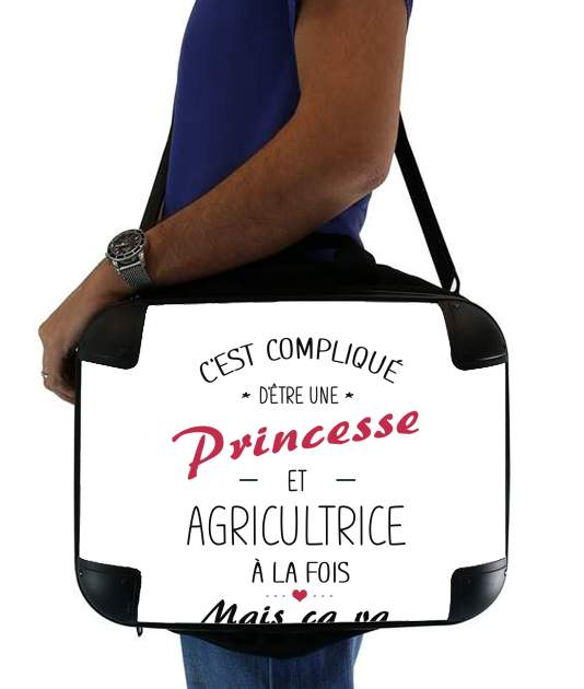  Princesse et agricultrice for Laptop briefcase 15" / Notebook / Tablet