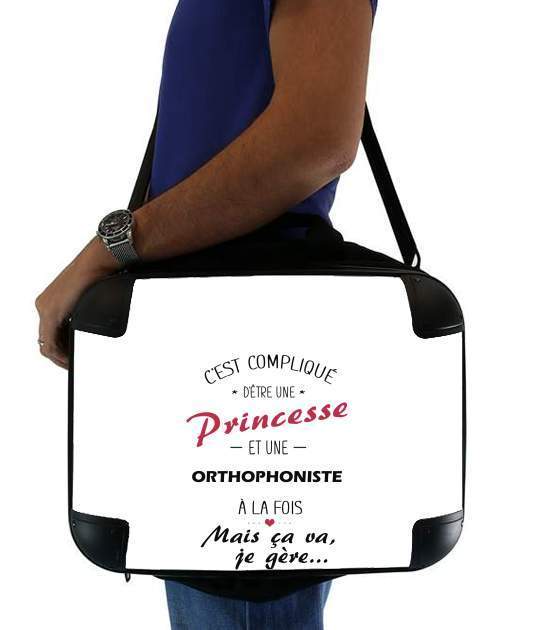  Princesse et orthophoniste for Laptop briefcase 15" / Notebook / Tablet