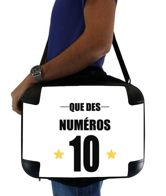  Que des numeros 10 dans ma team for Laptop briefcase 15" / Notebook / Tablet