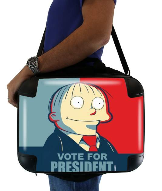  ralph wiggum vote for president for Laptop briefcase 15" / Notebook / Tablet