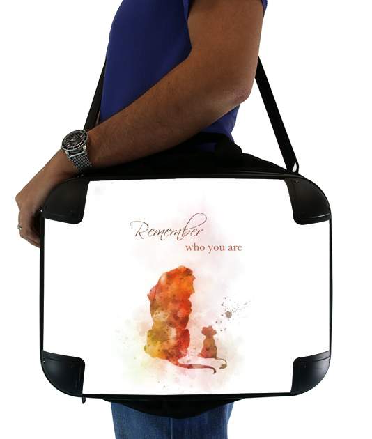  Remember Who You Are Lion King for Laptop briefcase 15" / Notebook / Tablet