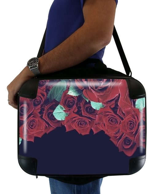  Roses for Laptop briefcase 15" / Notebook / Tablet