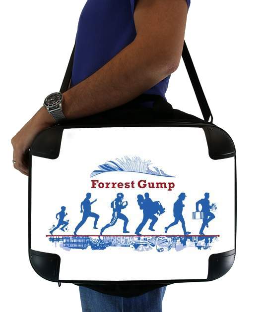  Run Forrest for Laptop briefcase 15" / Notebook / Tablet