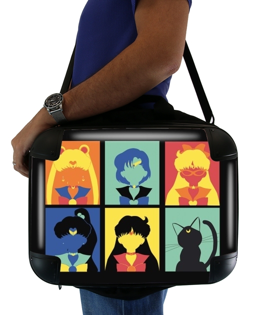  Sailor pop for Laptop briefcase 15" / Notebook / Tablet