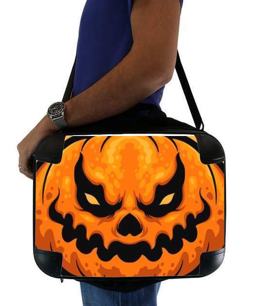  Scary Halloween Pumpkin for Laptop briefcase 15" / Notebook / Tablet