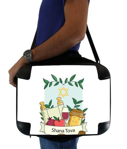  Shana tova greeting card for Laptop briefcase 15" / Notebook / Tablet