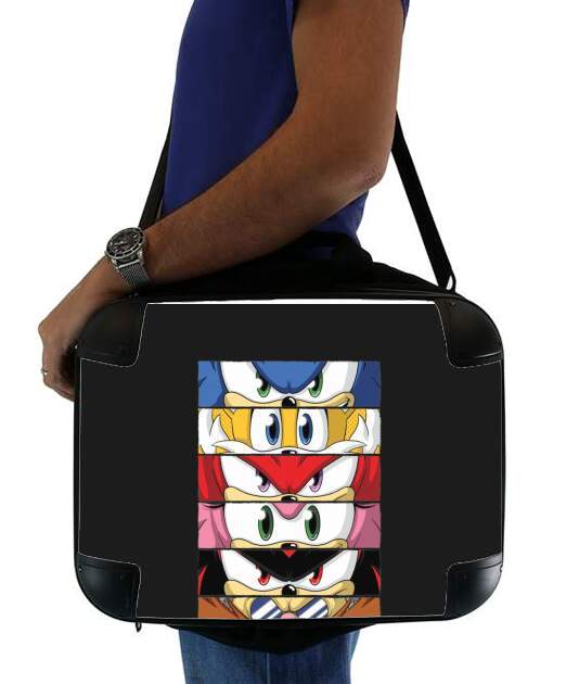  Sonic eyes for Laptop briefcase 15" / Notebook / Tablet