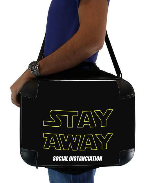  Stay Away Social Distance for Laptop briefcase 15" / Notebook / Tablet