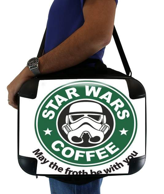  Stormtrooper Coffee inspired by StarWars for Laptop briefcase 15" / Notebook / Tablet