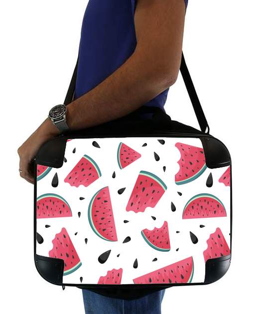  Summer pattern with watermelon for Laptop briefcase 15" / Notebook / Tablet