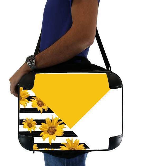  Sunflower Name for Laptop briefcase 15" / Notebook / Tablet