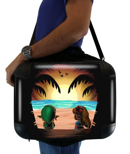  Sunset on Dream Island for Laptop briefcase 15" / Notebook / Tablet