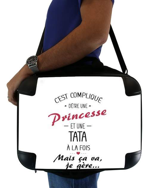  Tata et Princesse for Laptop briefcase 15" / Notebook / Tablet