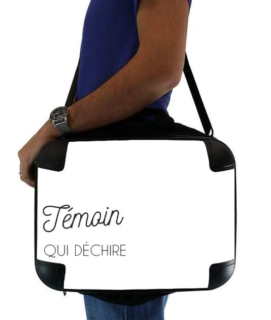 Temoin qui dechire for Laptop briefcase 15" / Notebook / Tablet