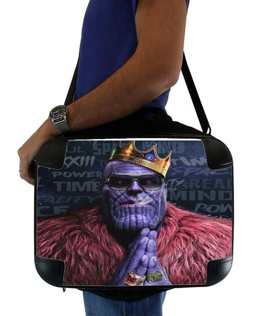  Thanos mashup Notorious BIG for Laptop briefcase 15" / Notebook / Tablet