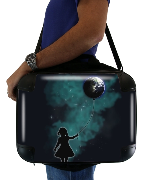  The Girl That Hold The World for Laptop briefcase 15" / Notebook / Tablet