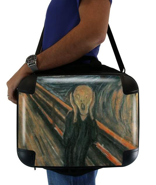 Laptop briefcase 15" / Notebook / Tablet for The Scream