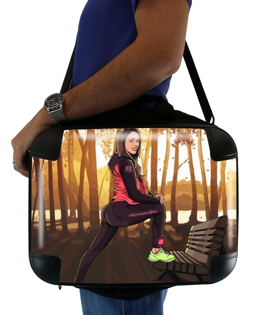 The Weather Girl for Laptop briefcase 15" / Notebook / Tablet