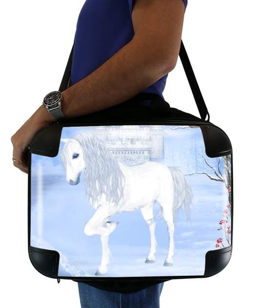  The White Unicorn for Laptop briefcase 15" / Notebook / Tablet