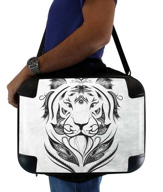  Tiger Feather for Laptop briefcase 15" / Notebook / Tablet
