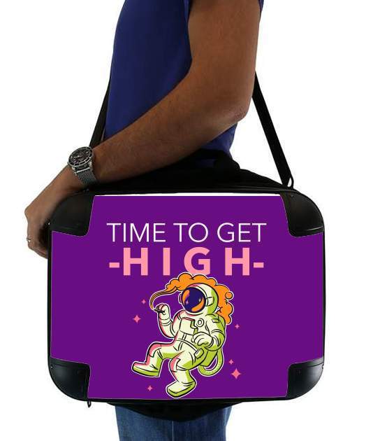  Time to get high WEED for Laptop briefcase 15" / Notebook / Tablet
