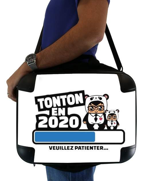  Tonton en 2020 Cadeau Annonce naissance for Laptop briefcase 15" / Notebook / Tablet
