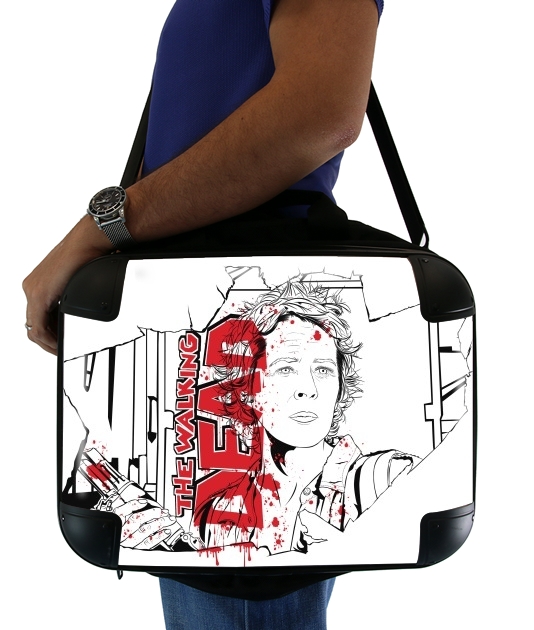  TWD Carol Watching for Laptop briefcase 15" / Notebook / Tablet