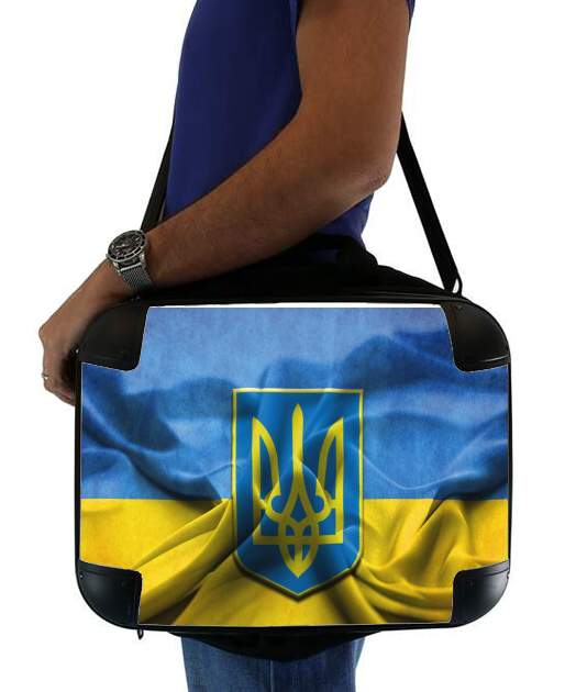  Ukraine Flag for Laptop briefcase 15" / Notebook / Tablet