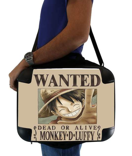  Wanted Luffy Pirate for Laptop briefcase 15" / Notebook / Tablet