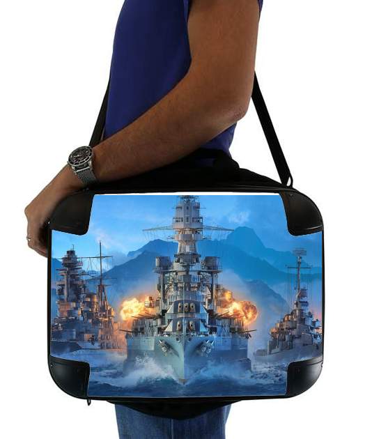  Warships for Laptop briefcase 15" / Notebook / Tablet