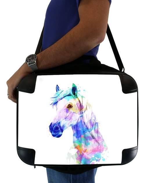  Watercolor Horse for Laptop briefcase 15" / Notebook / Tablet