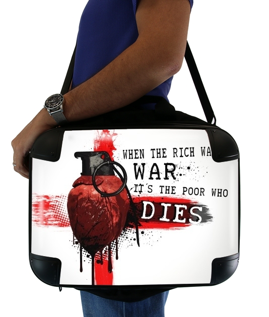  When The Rich Wages War for Laptop briefcase 15" / Notebook / Tablet