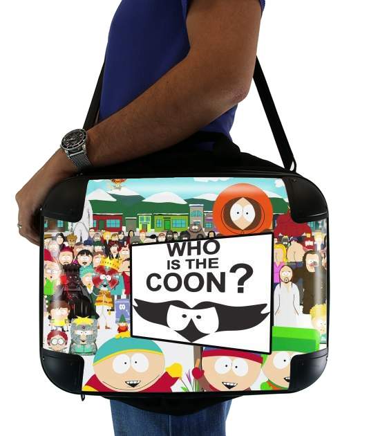  Who is the Coon ? Tribute South Park cartman for Laptop briefcase 15" / Notebook / Tablet
