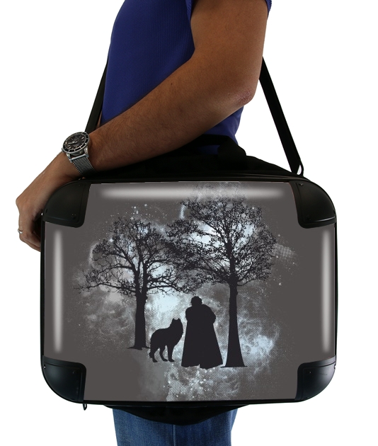  Wolf Snow for Laptop briefcase 15" / Notebook / Tablet