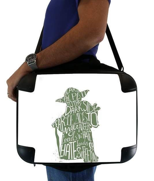  Yoda Force be with you for Laptop briefcase 15" / Notebook / Tablet