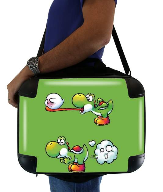  Yoshi Ghost for Laptop briefcase 15" / Notebook / Tablet