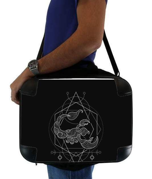  Zodiac scorpion geometri for Laptop briefcase 15" / Notebook / Tablet