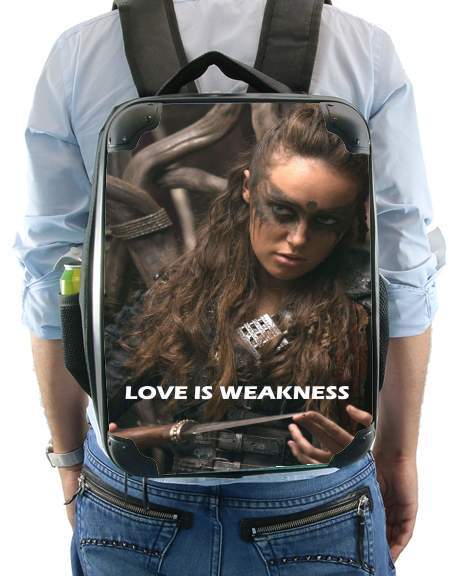  Lexa Love is weakness for Backpack