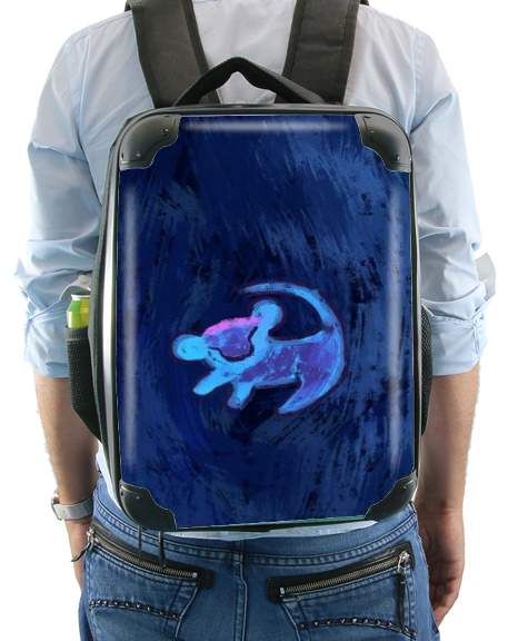  Lion King Neon Symbole Three for Backpack