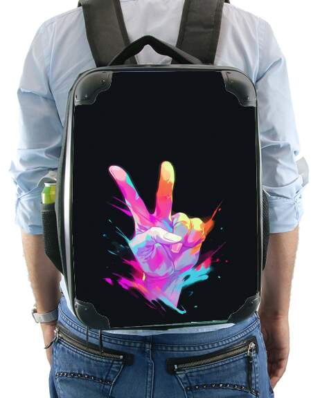  Love and Peace Sign for Backpack