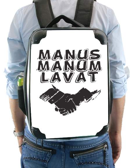  Manus manum lavat for Backpack