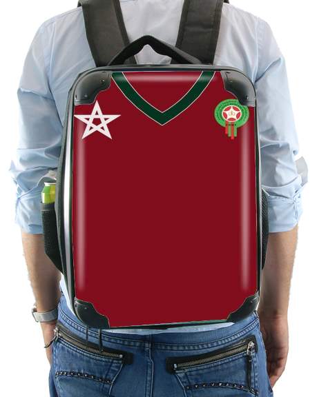  Marocco Football Shirt for Backpack
