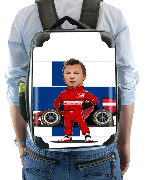  MiniRacers: Kimi Raikkonen - Ferrari Team F1 for Backpack